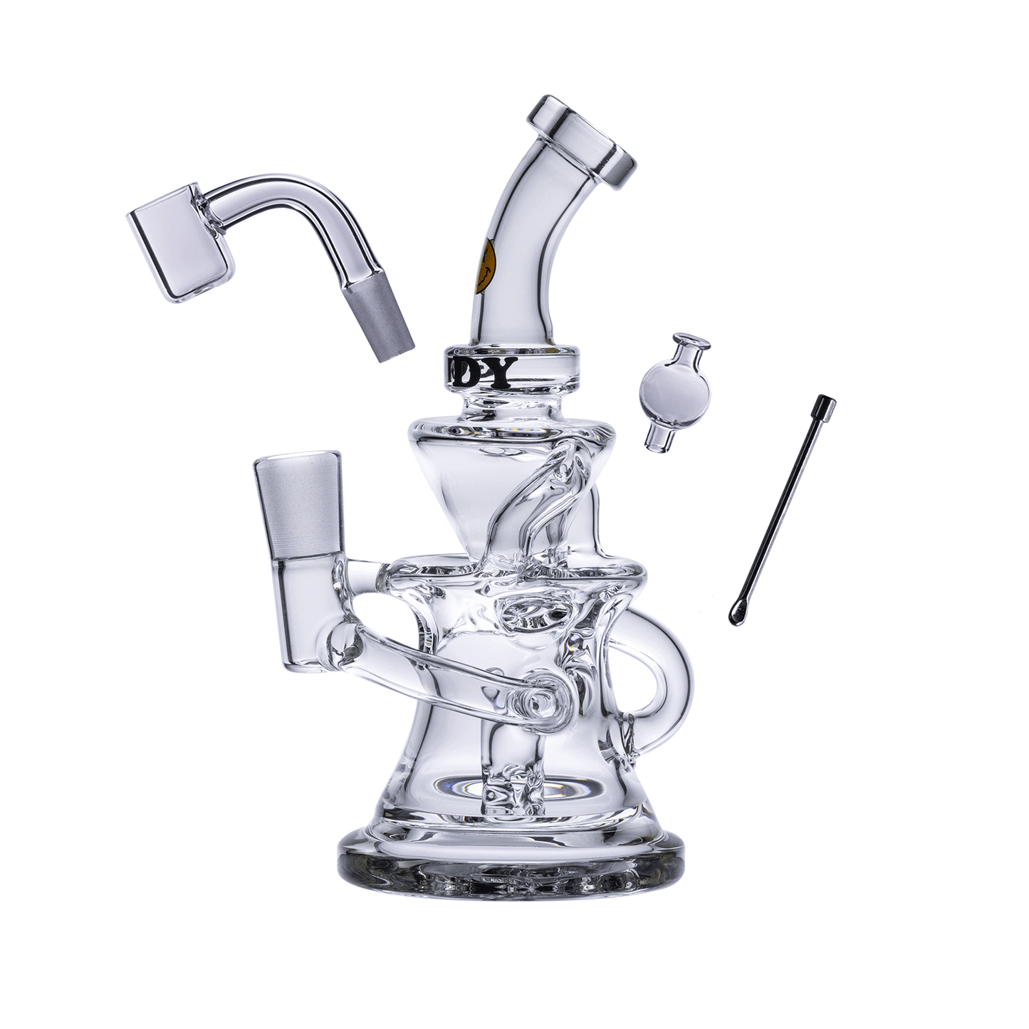 Goody Glass - Miss Swiss Mini Dab Rig 4-Piece Kit